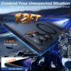 Torras UPRO Pstand Case for Samsung Galaxy S24 Ultra Black-4