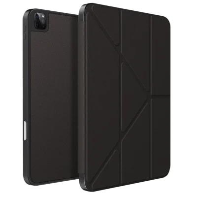 UNIQ Transforma Antimicrobial Case for iPad Pro 12.9 (2021) – Ebony (Black)