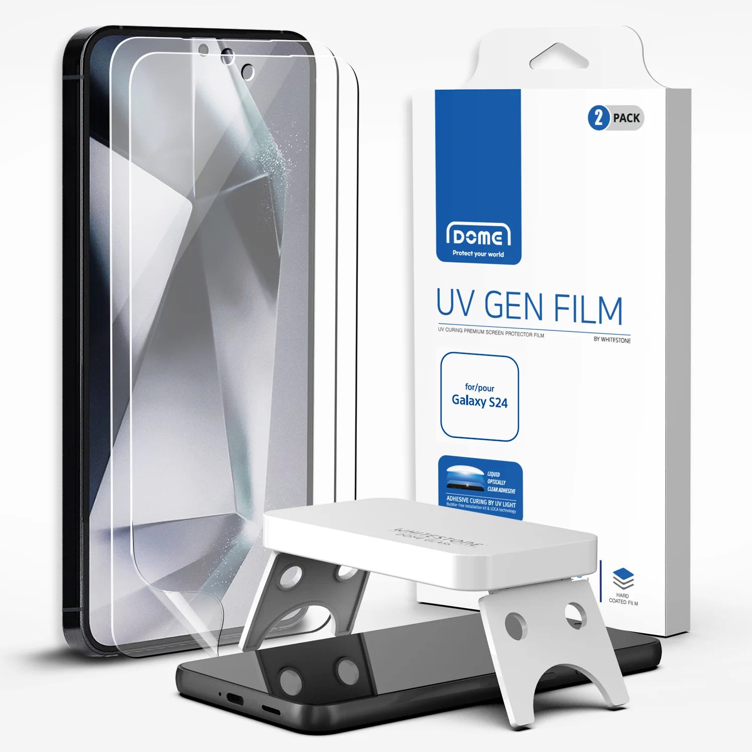 Whitestone [UV GEN] Hard Coated Protector For SG S24