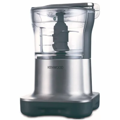 Kenwood CH250 Brushed Aluminium Quad Blade Chopper - Silver