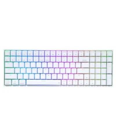 Skyloong SK96S White ABS Keycaps Brown Switches Wired/Wireless Mechanical Keyboard