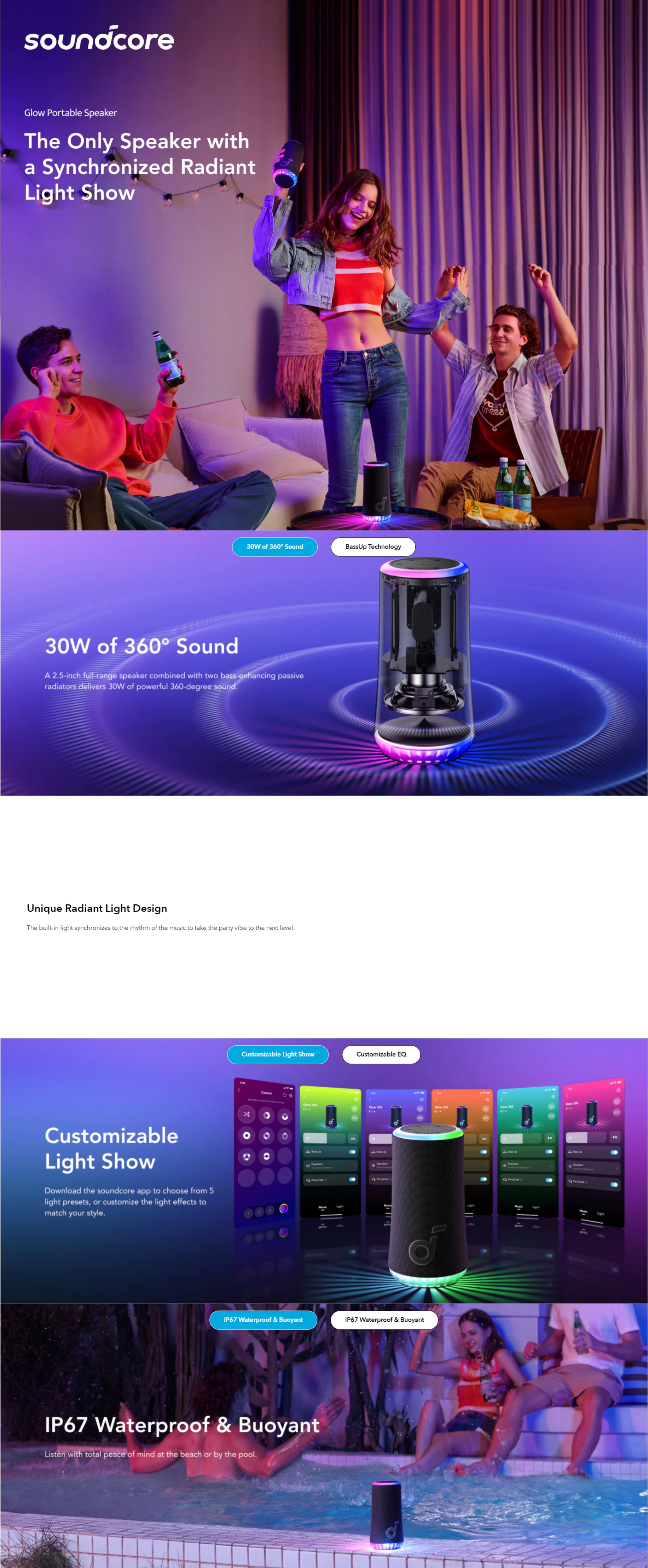 anker soundcore glow price in pakistan