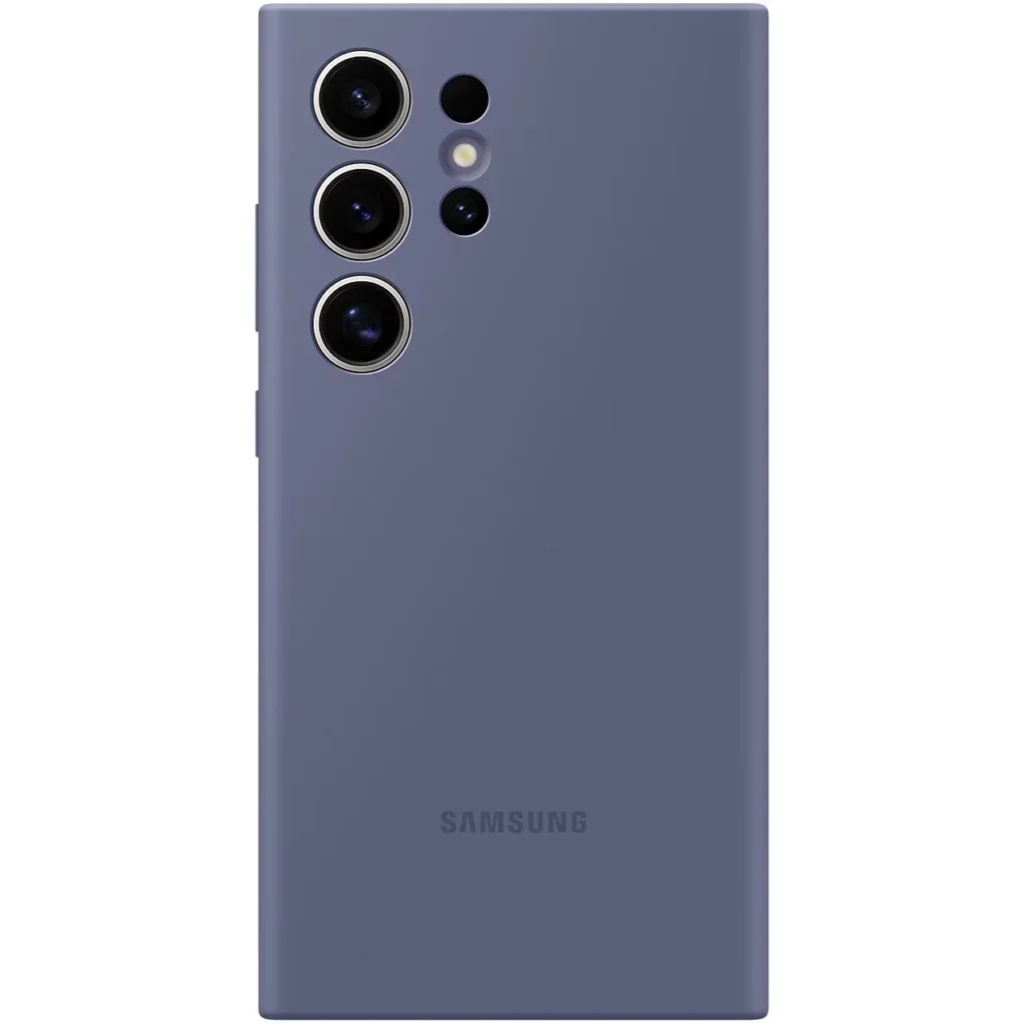 Samsung Galaxy S24 Ultra Silicone Case (Violet)