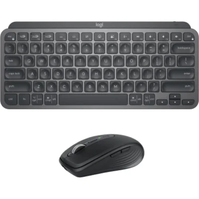Logitech MX Keys Mini Keyboard + MX Anywhere 3 Wireless Mouse Combo - Graphite