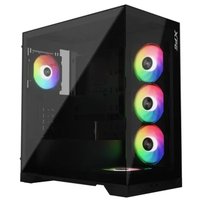 XPG Invader X Mid-Tower PC Case - Black