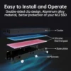 JEYI Cool Warship Pro NVMe Heatsink for PC PS5 Price in Pakistan EEZEPC - 2