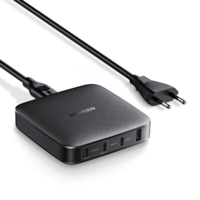 UGreen Nexode 100W USB-C Desktop Charger 4-Port PD Desktop Fast Charger EU Plug