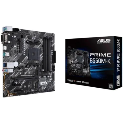 ASUS PRIME B550M-K DDR4 AMD AM4 micro-ATX Motherboard