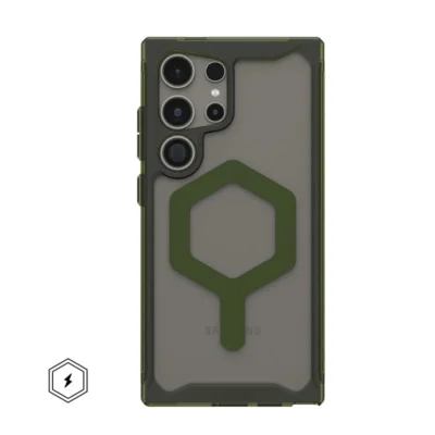 UAG Plyo Pro Phone Case for Samsung Galaxy S24 Ultra – Ice/Olive