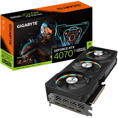 GIGABYTE GeForce RTX 4070 Ti Super Gaming OC 16G Graphics Card, 3X WINDFORCE Fans, 16GB 256-bit GDDR6X