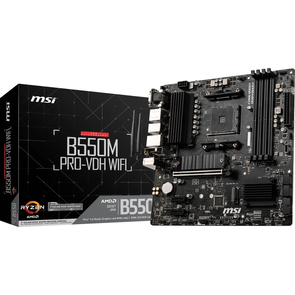 Msi b550m pro vdh wifi