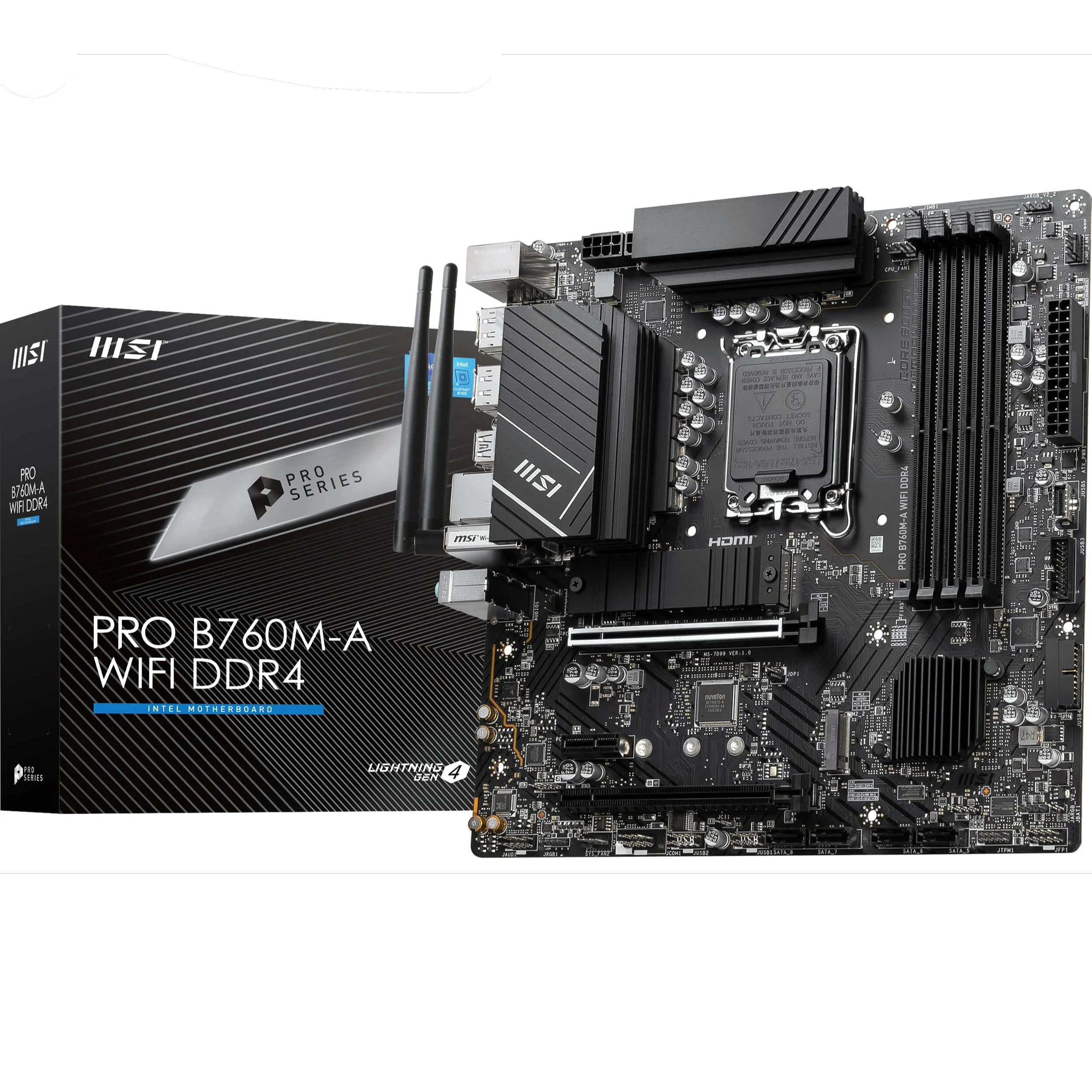MSI PRO B760M-A WIFI DDR4