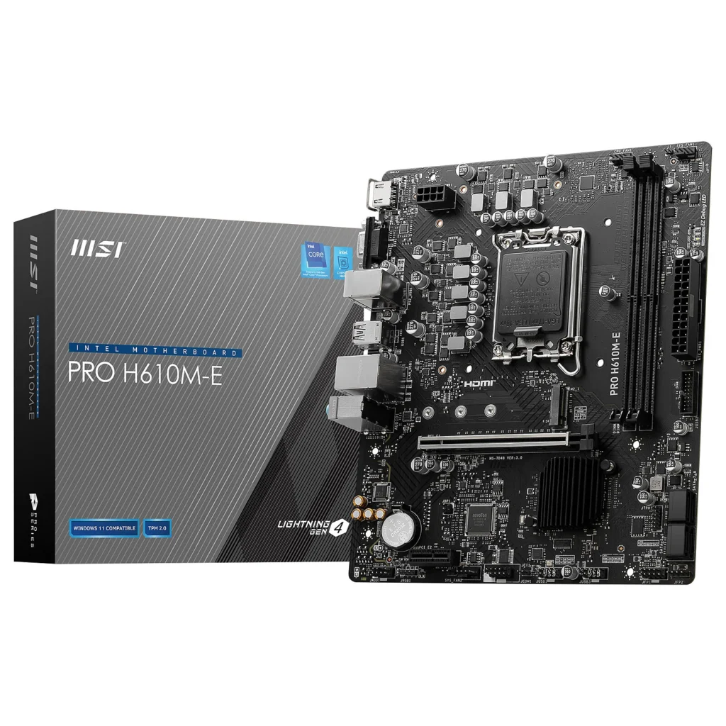 Pro h610m e ddr5