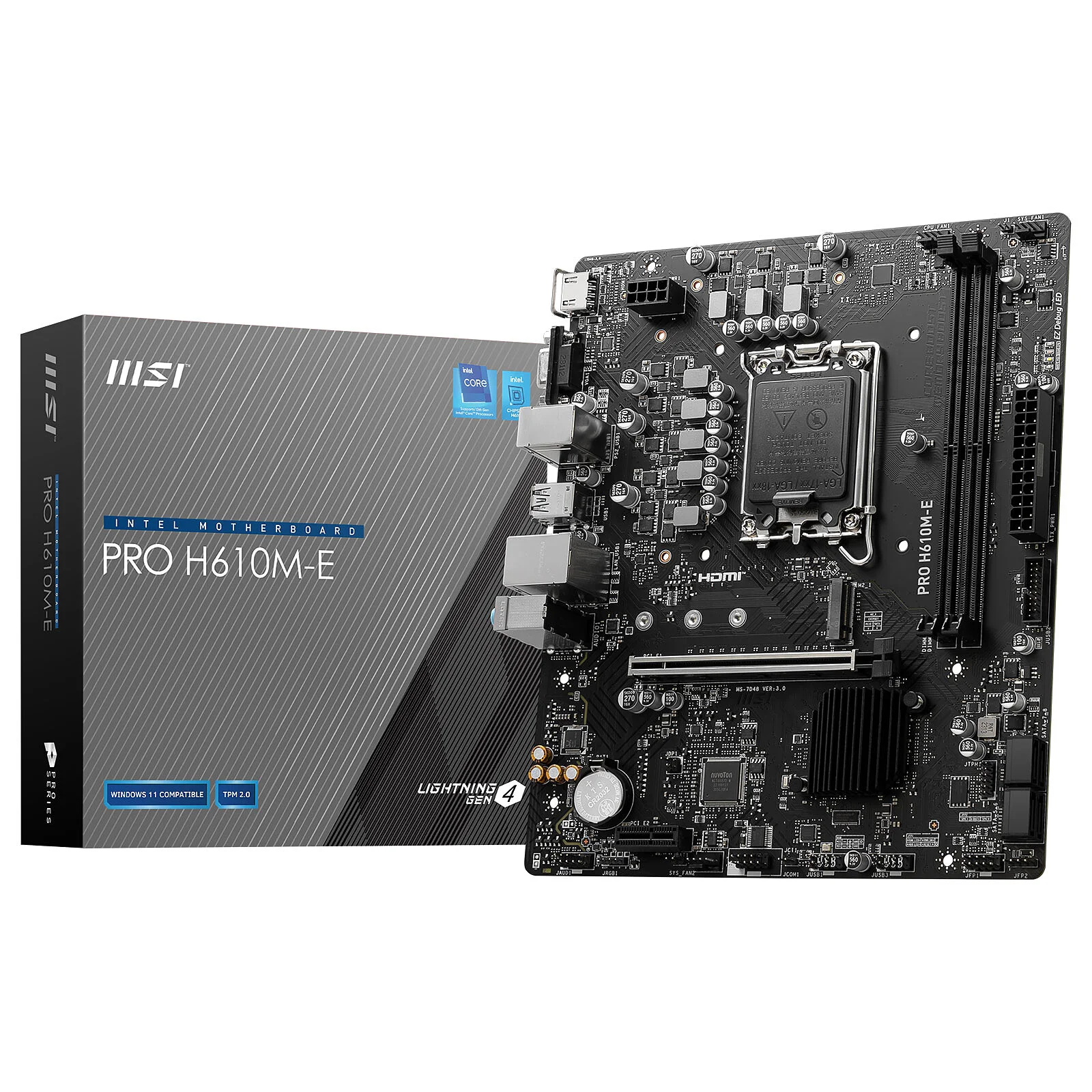 PRO H610M-E DDR5