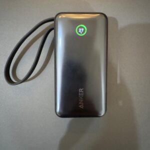 Anker 611 Nano 10,000mAh Power Bank (30W, Built-In USB-C Cable)