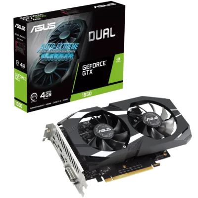 ASUS Dual GeForce GTX 1650 V2 4GB GDDR6 Graphics Card