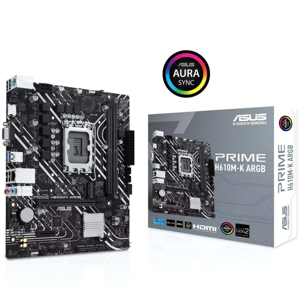 Prime h610m k argb
