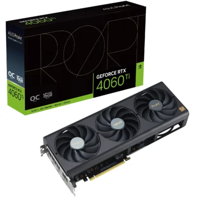 ASUS ProArt GeForce RTX™ 4060 Ti OC edition 16GB GDDR6 Graphics Card