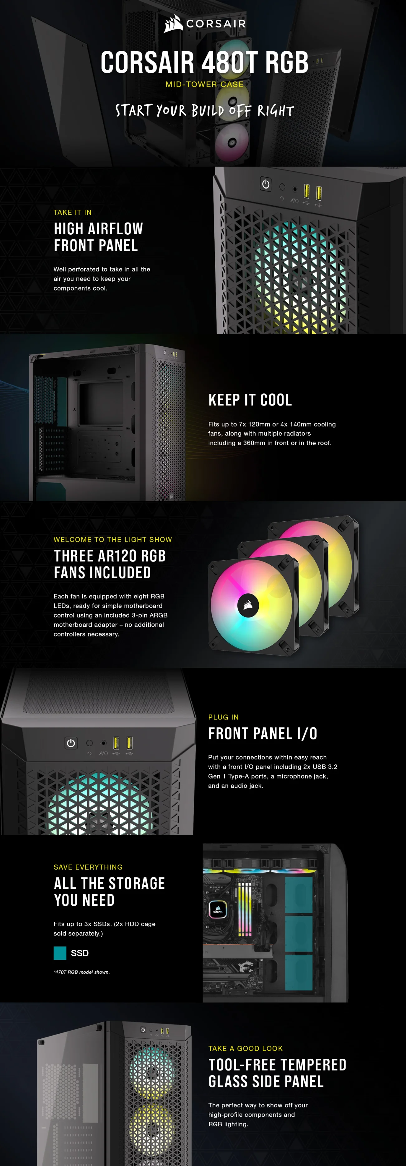 corsair 480t rgb price in pakistan