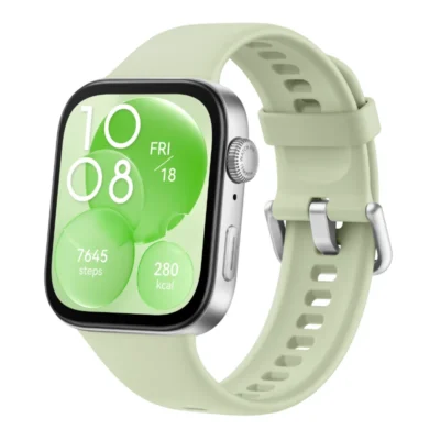 HUAWEI Watch Fit 3, 1.82" AMOLED Display, Ultra-Slim Design, All-Round Fitness Management, Durable Battery Life, Compatible with iOS & Android, Green