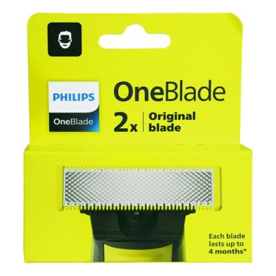 Philips Oneblade Replaceable Blade Electric Trimmer (QP220/51) - 2 Pack