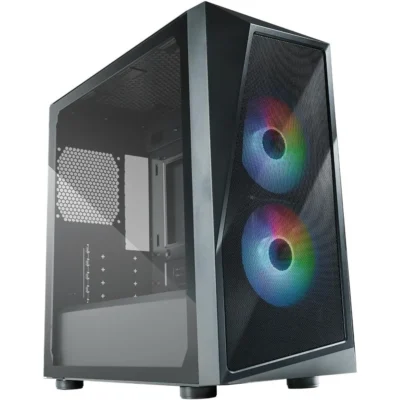 Cooler Master CMP 320 ARGB M-ATX Mini-Tower Case - Black