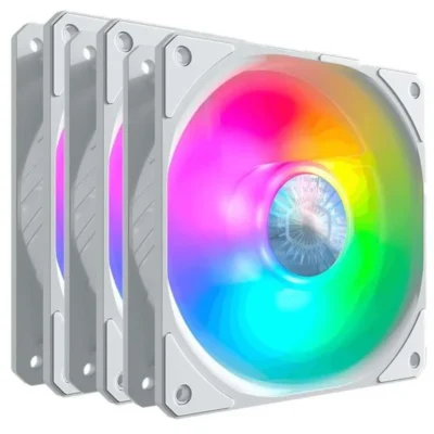 Cooler Master SickleFlow 120 ARGB White Edition (3 in 1) 120mm Case Fan
