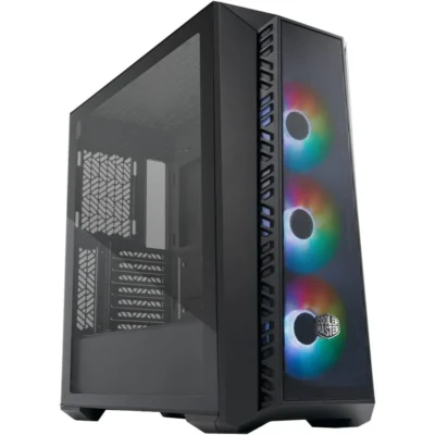 Cooler Master MasterBox 520 Mesh Blackout Airflow ATX Mid-Tower PC Case - Black