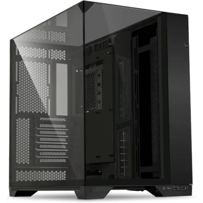 Lian Li O11 Vision Black Aluminum / Steel / Tempered Glass ATX Mid Tower Computer Case