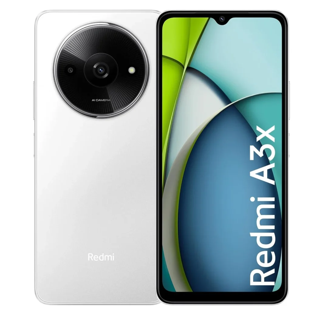 Xiaomi Redmi A3x (4GB, 128GB, Moonlight White)