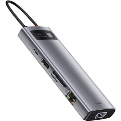 Baseus Metal Gleam Series 9 in 1 Type-C Multifunctional Hub