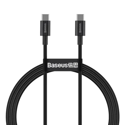 Baseus Superior Series Fast Charging Data Cable Type-C to Type-C 100W 2m - Black