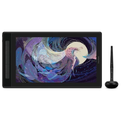 HUION KAMVAS Pro 16 2.5K QHD Drawing Tablet with Screen QLED Full-Laminated Graphics Tablet with Battery-Free Pen, 15.8-inch Digital Art Tablet Compatible with Mac, PC, Android & Linux