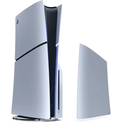 Sony PlayStation 5 Slim Disc Edition Cover Plate - Sterling Silver