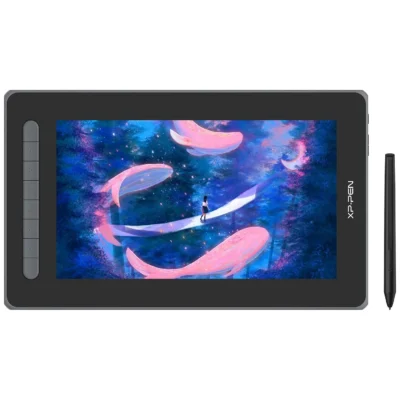 XP-PEN Artist 12 2nd Gen Drawing Display Tablet with Screen 11.9" Drawing Screen Graphics Tablet Art Tablet with XP-PEN New Tech X3 Chips Stylus for Graphic Design, Digital Drawing, Animation (Black)