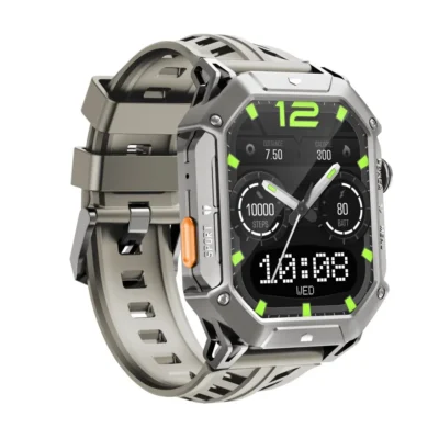 Haylou Iron N1 Smartwatch with 2.13″ AMOLED Display & Bluetooth Calling - Grey