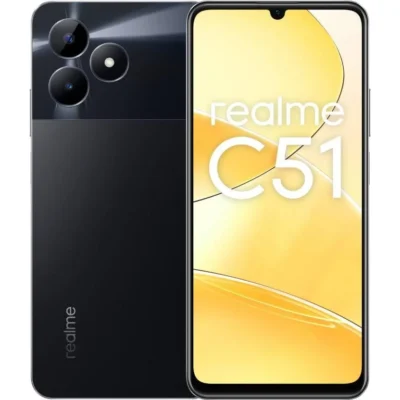 Realme C51 (4GB, 128GB, Carbon Black)