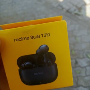 realme Buds T310 Truly Wireless in-Ear Earbuds with 46dB Hybrid ANC, 360° Spatial Audio, 12.4mm Dynamic Bass Driver, Upto 40Hrs Battery and Fast Charging (Black)