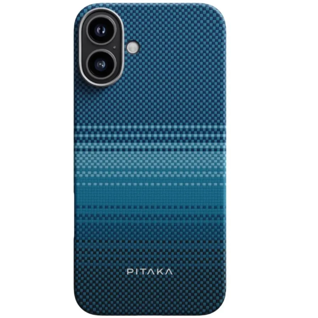 Pitaka sunset moonrise tactile woven case for iphone 16