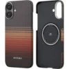 Pitaka Sunset Moonrise Tactile Woven Case for iPhone 16 Plus-1