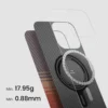 Pitaka Sunset Moonrise Tactile Woven Case for iPhone 16 Pro-2