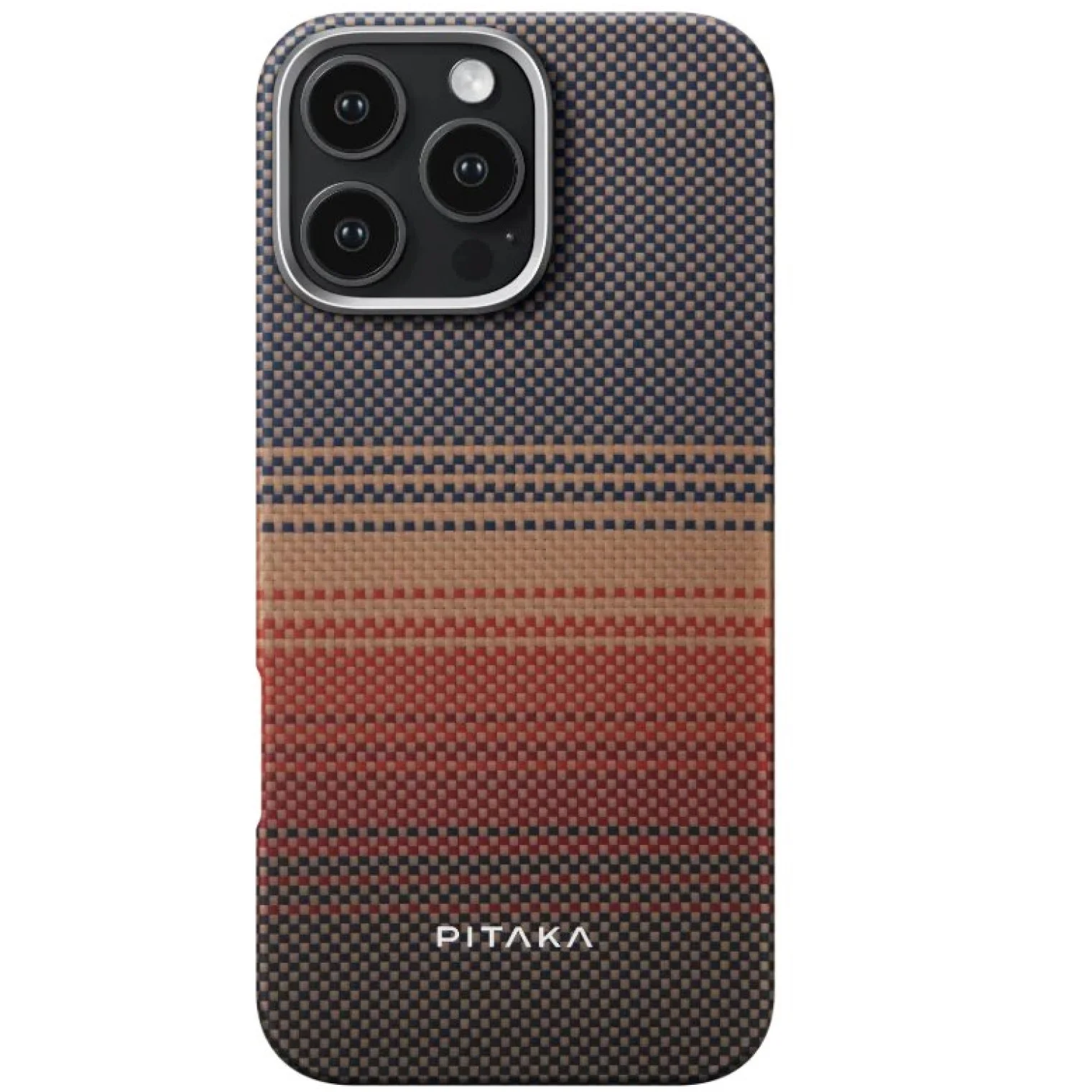 Pitaka Sunset Moonrise Tactile Woven Case for iPhone 16 Pro