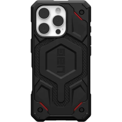 UAG Monarch Pro Phone Case for iPhone 16 Pro – Kevlar Black