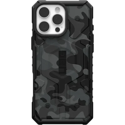 UAG Pathfinder SE Magsafe Compatible Phone Case for iPhone 16 Pro Max – Midnight Camo