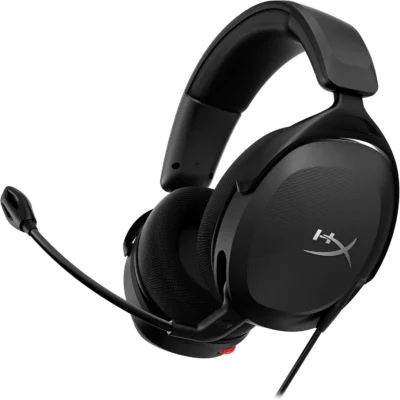 HyperX Cloud Stinger 2 Core PC Gaming Headset, Lightweight Over-Ear Headset with mic, Swivel-to-Mute mic Function – Black