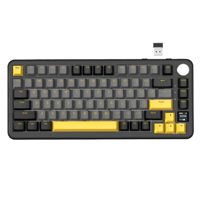 ATTACK SHARK X85 PRO Tri-Mode Gasket Mechanical Keyboard - Starry Black