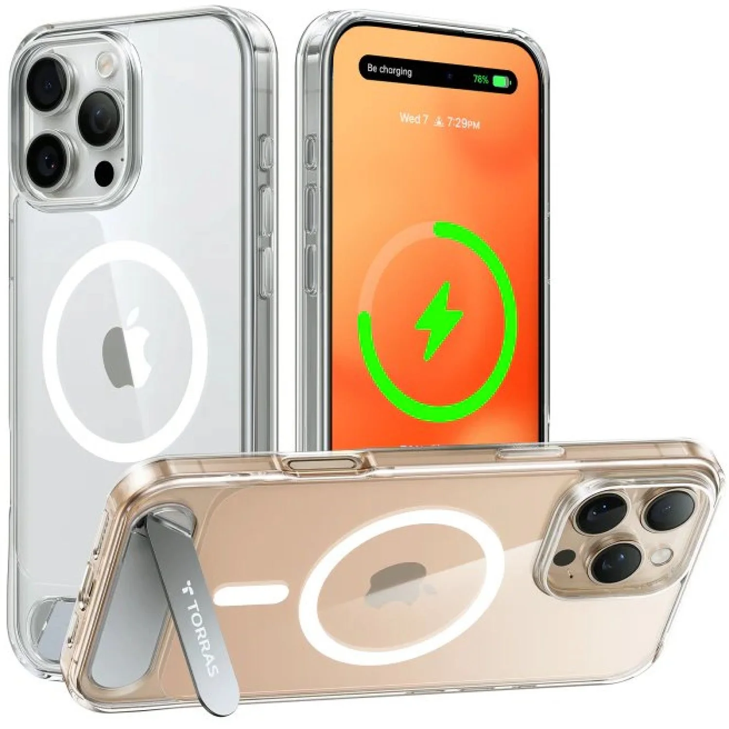 Torras UPRO Pstand Case for iPhone 16 Pro