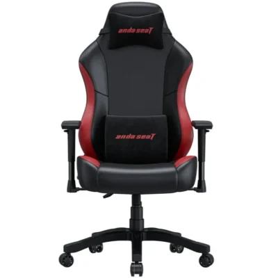 Anda Seat Luna Large Gaming Chair - Black/Red