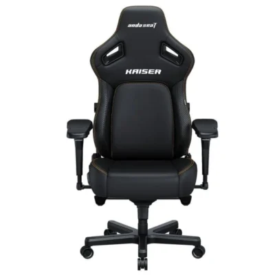 Anda Seat Kaiser 4 XL PVC Premium Leather Gaming Chair - Elegant Black