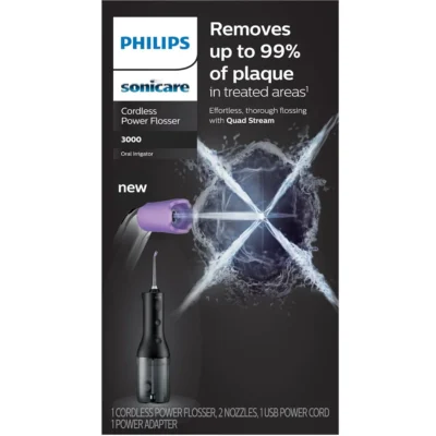 Philips 3000 Series Sonicare Cordless Power Flosser (HX3806/31)
